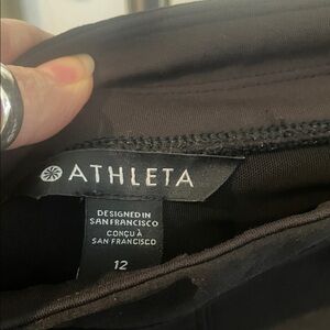 Athleta Dark Brown Leggings